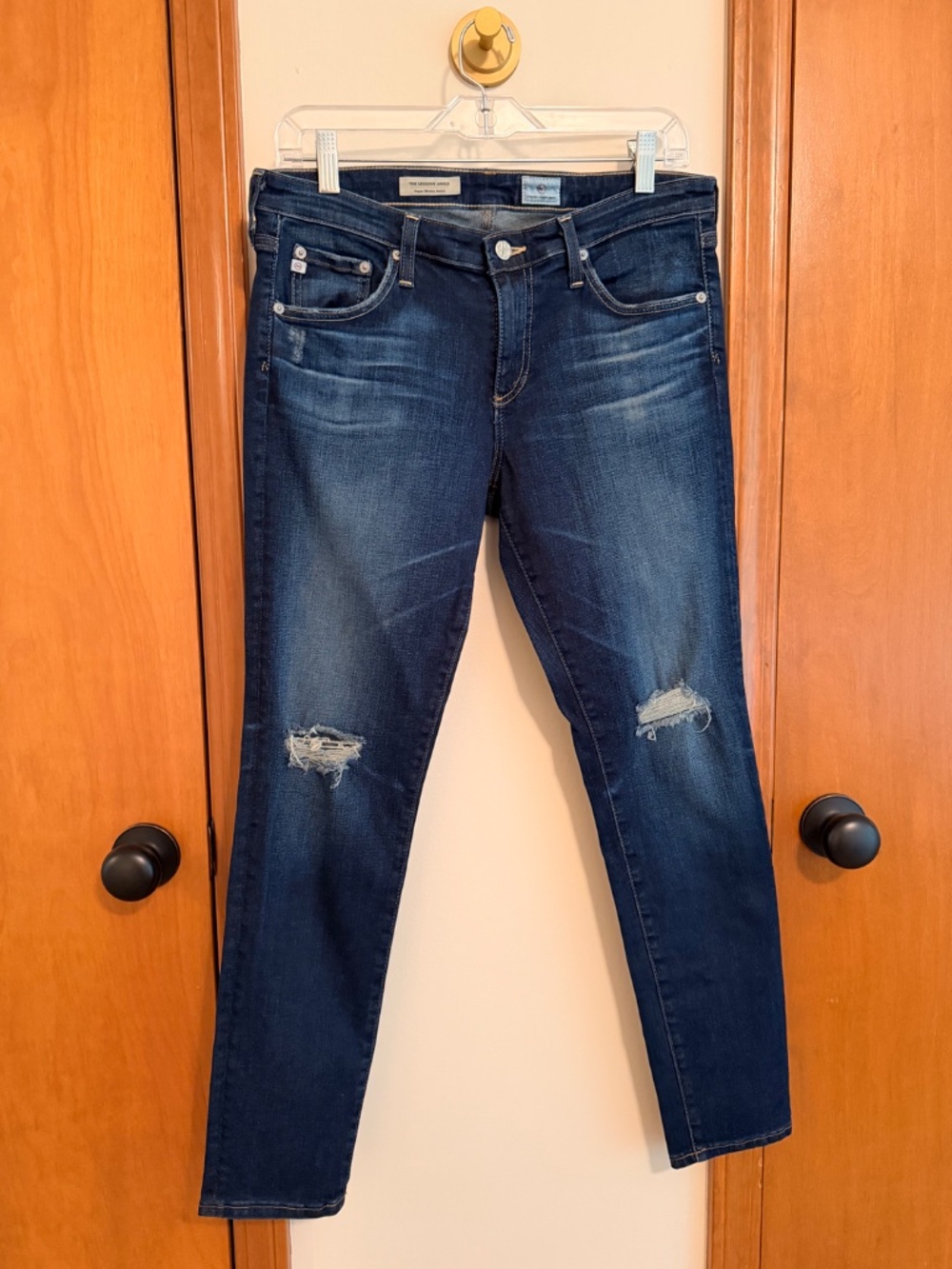 AG Legging Ankle REV1389 in 4 Year Autumn Fog 4Y-FOG, Size 30